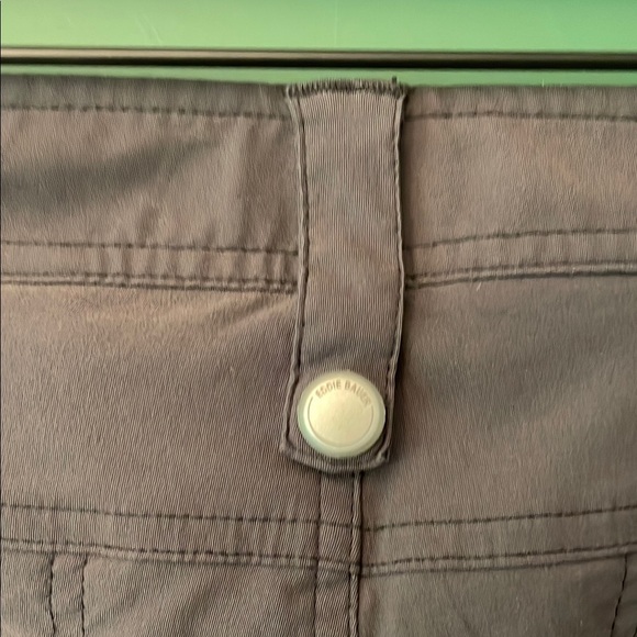 Eddie Bauer Sport Grey Outdoor Pants Womens 14 Utilty Hiking Camping - Picture 7 of 7